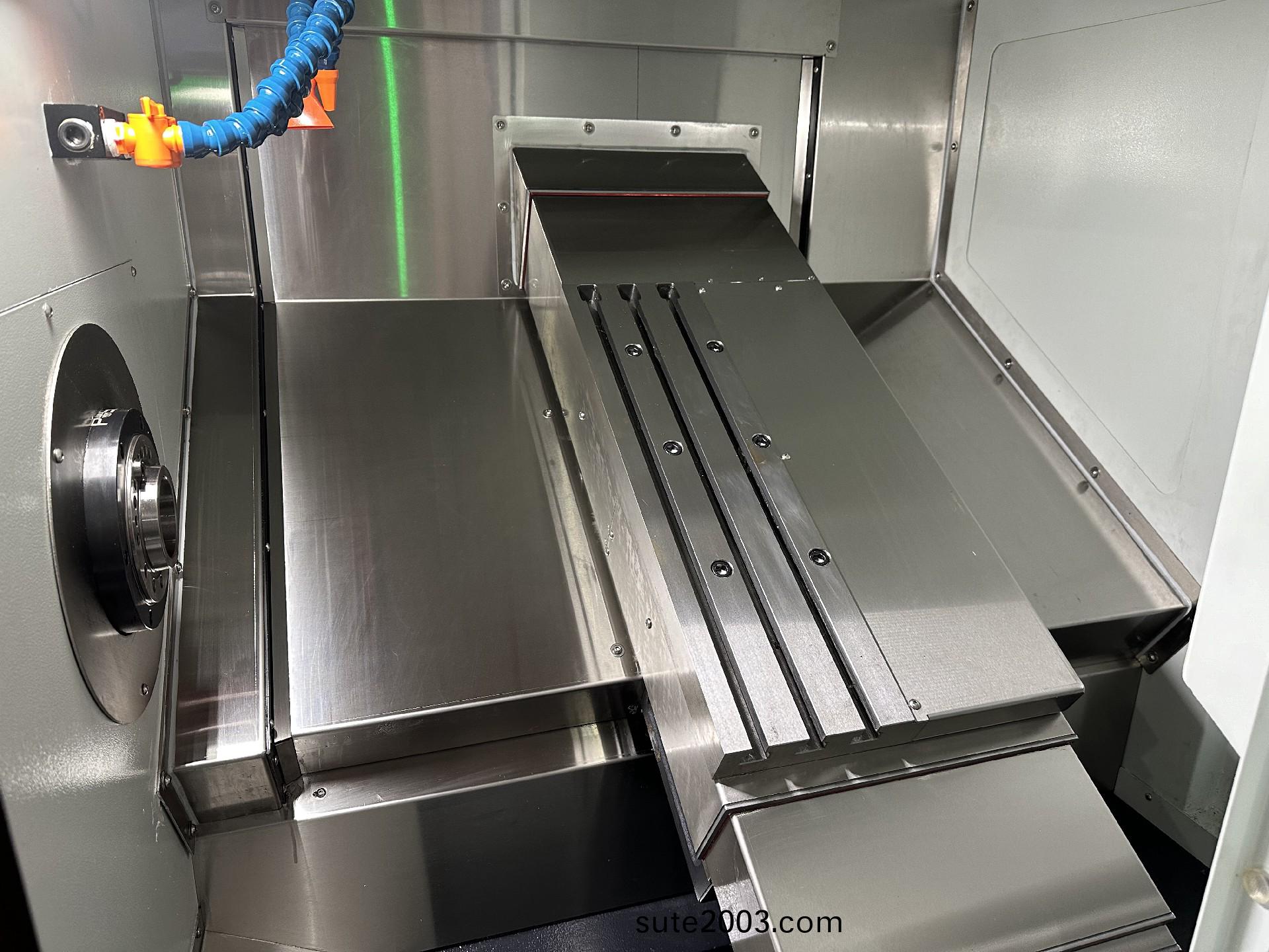 排刀式整體(ti)斜身數控車牀(chuang)